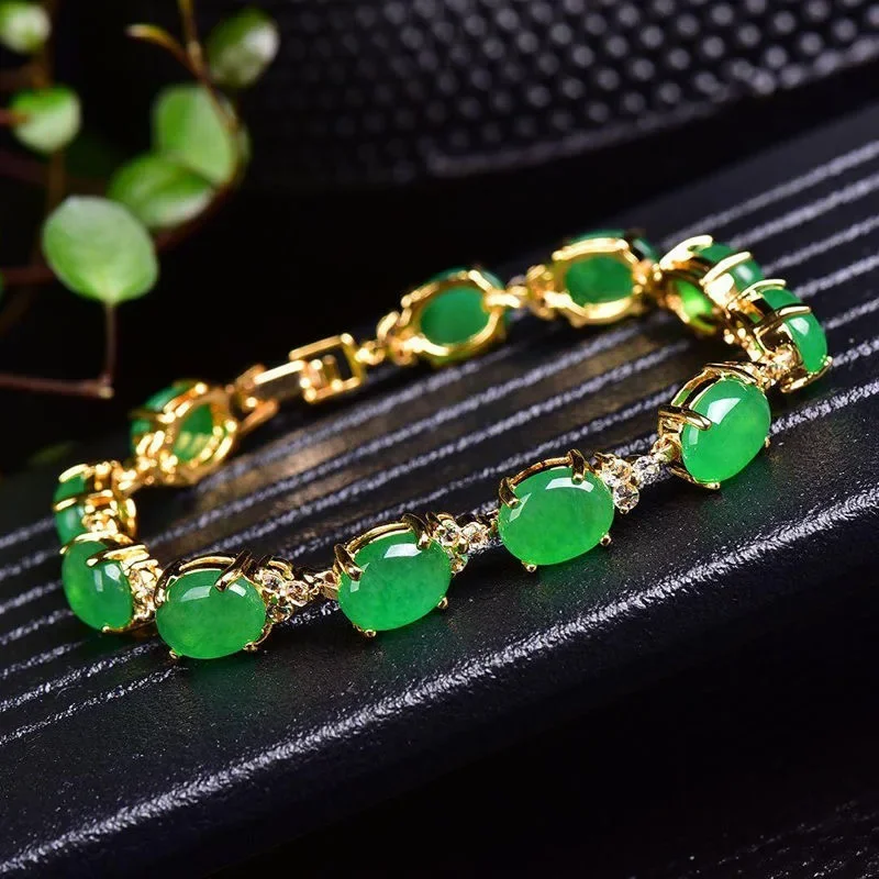 Bracelets - Gelang manik-manik cinta batu akik giok