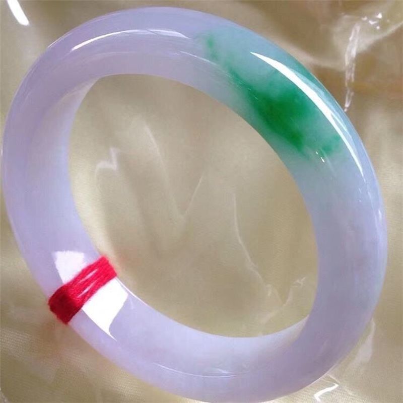 Bracelets - , Violet, Gelang Batu Giok Warna
