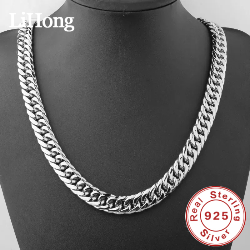 Cuban Link Chain 12Mm - Kalung Rantai Kuba Perak Sterling 925