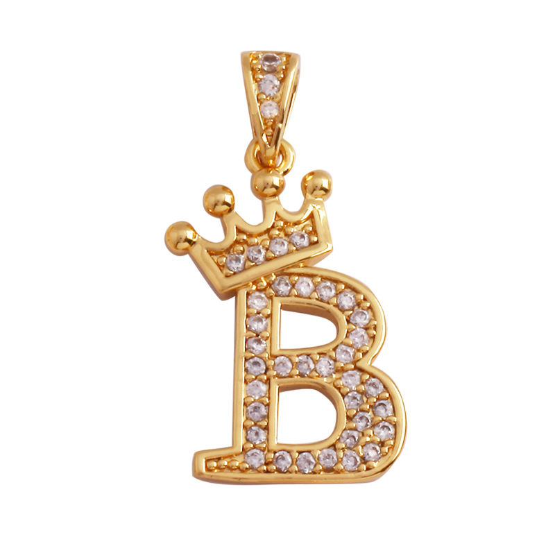 Mode indah kalung liontin jima - Initial Letter Necklace 18K Gold ulasan dan harga