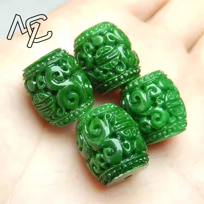 5 Buah Manik-manik Ukiran Giok - Bracelets ulasan dan harga
