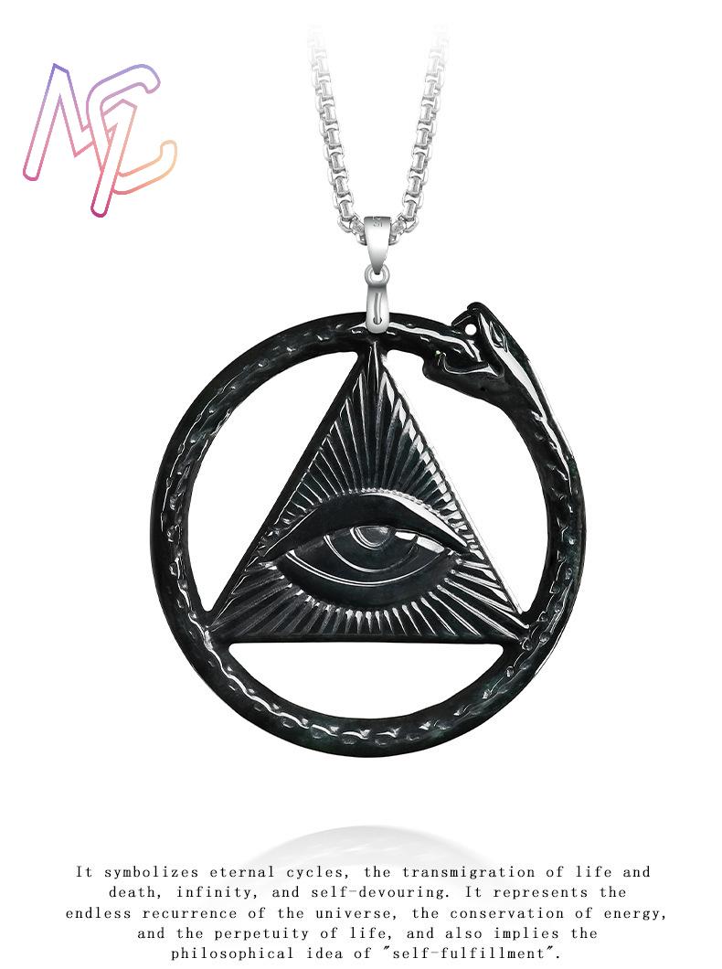 Aksesori Kalung Liontin Ular G - Necklaces ulasan dan harga