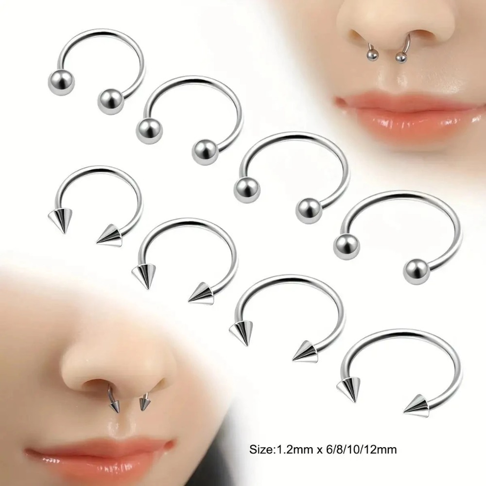 Cincin Hidung Palsu Bentuk Tap - Body Jewelry ulasan dan harga