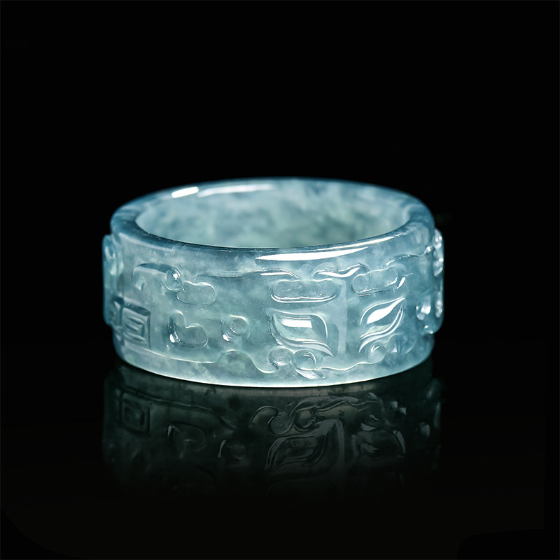 Cincin Taotie Giok Myanmar Aks - Rings ulasan dan harga