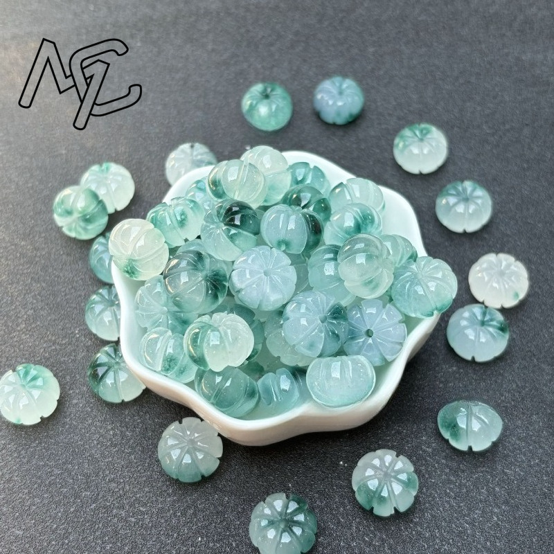 10 Buah Manik-manik Labu Giok  - Earrings ulasan dan harga