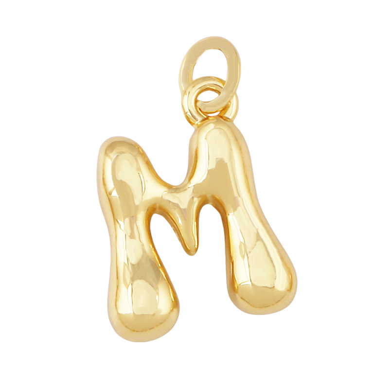 3pcs Lot Liontin Huruf A-Z Imu - Initial Letter Necklace 18K Gold ulasan dan harga