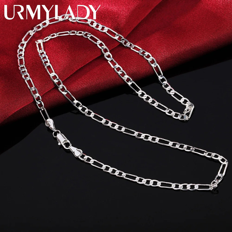 40-75cm 925 perak sterling 16- - Cuban Link Chain 12Mm ulasan dan harga