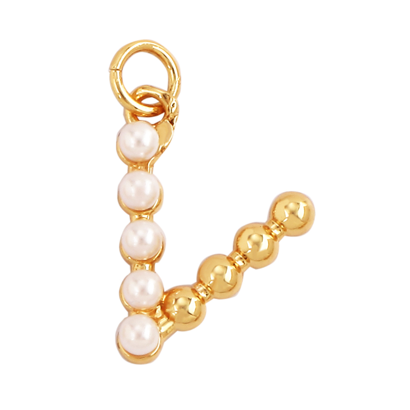 Liontin bandul huruf nama depa - Initial Letter Necklace 18K Gold ulasan dan harga