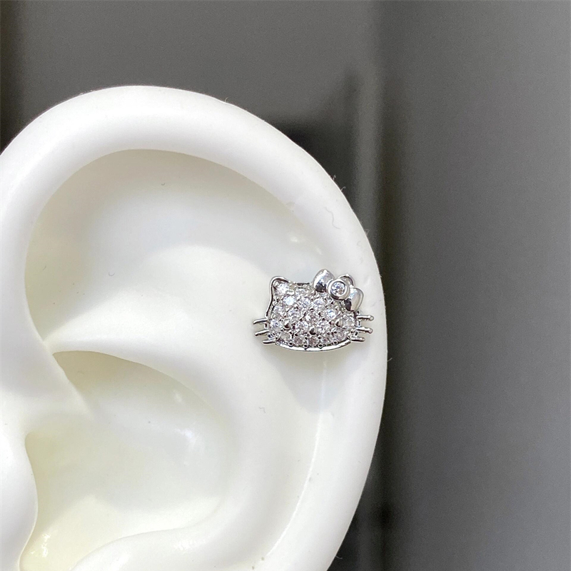1 buah anting-anting halus mod - Body Jewelry ulasan dan harga