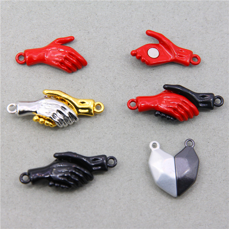 25Set Aksesori Perhiasan Kalun - Magnetic Couple Matching Necklaces ulasan dan harga