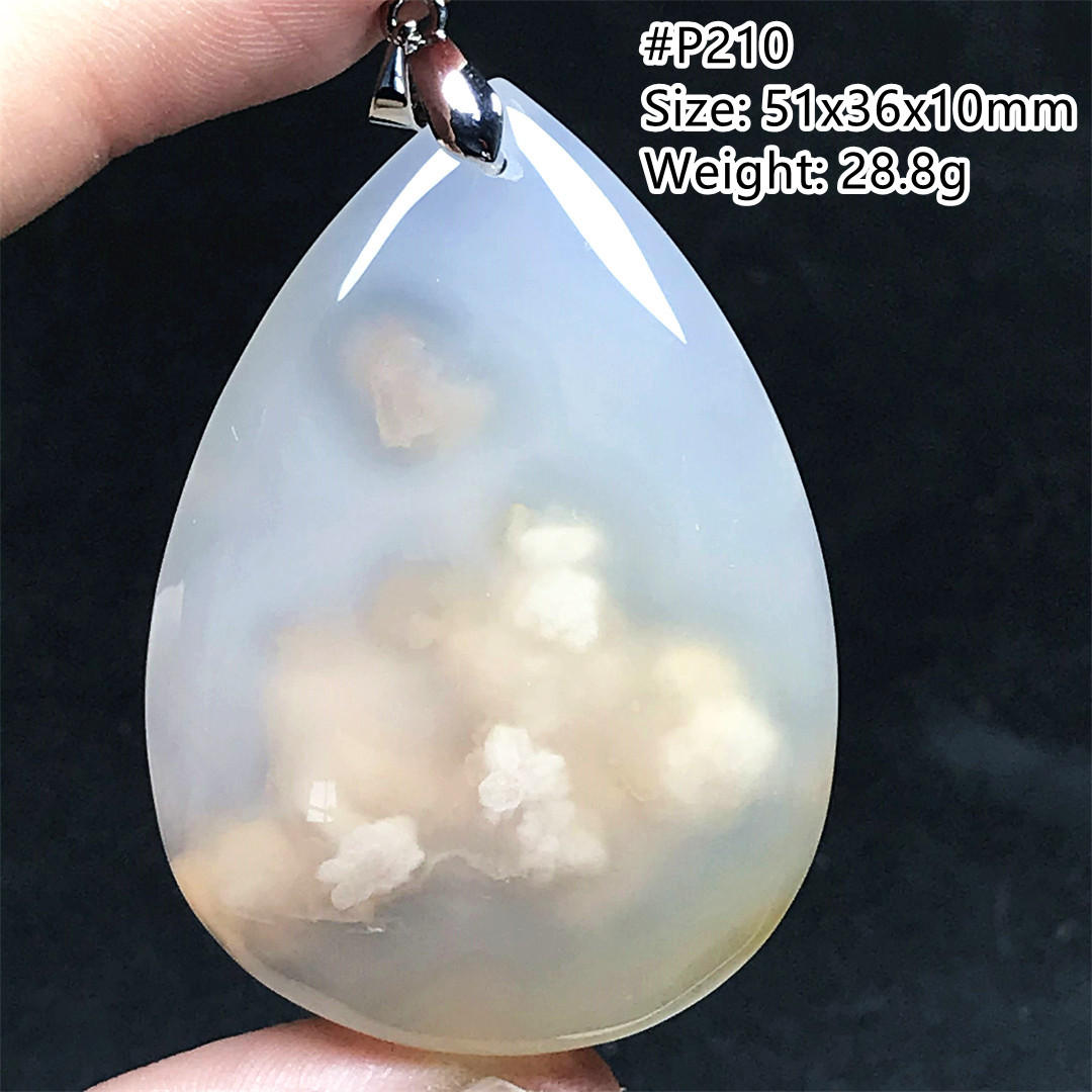 Liontin Kalung Batu Akik Ceri  - Crystal Pendant Necklace Natural Stone ulasan dan harga