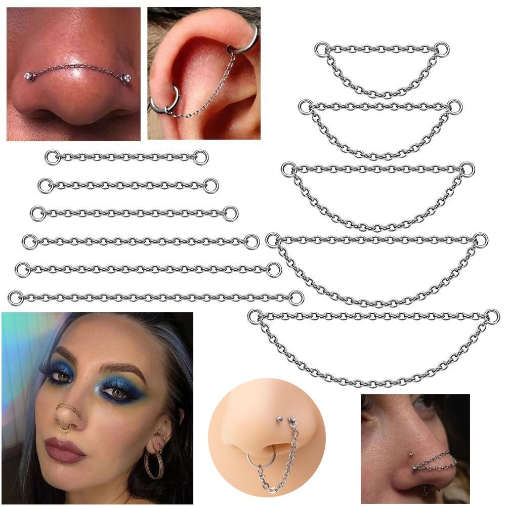 Rantai Hidung Titanium Fashion - Body Jewelry ulasan dan harga