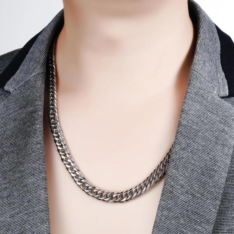 Kalung Rantai Kuba Perak Sterl - Cuban Link Chain 12Mm ulasan dan harga