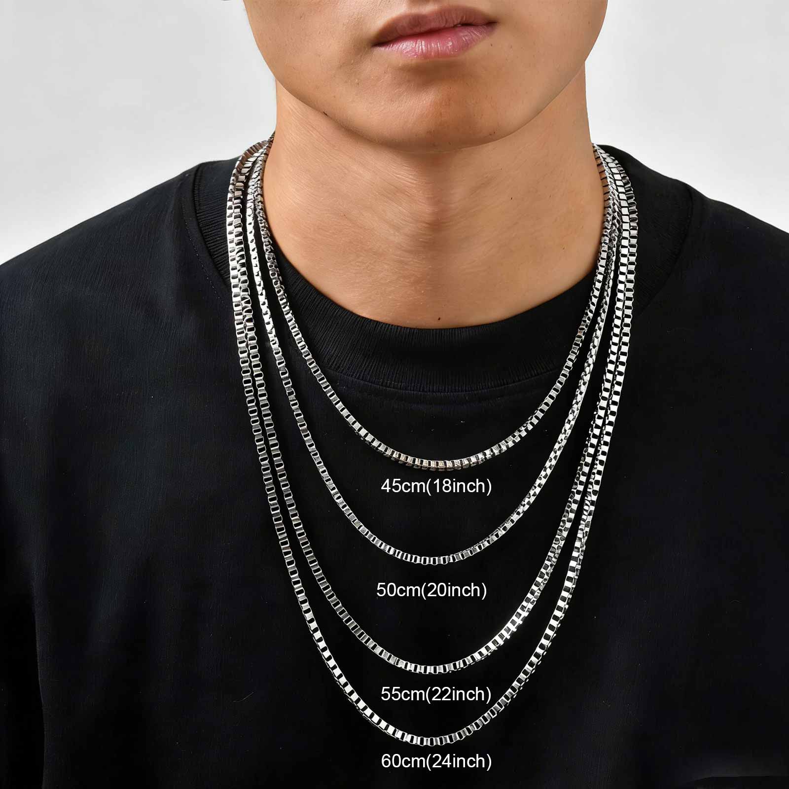 Kalung Rantai Tipis 1/2/3MM un - Cuban Link Chain 12Mm ulasan dan harga