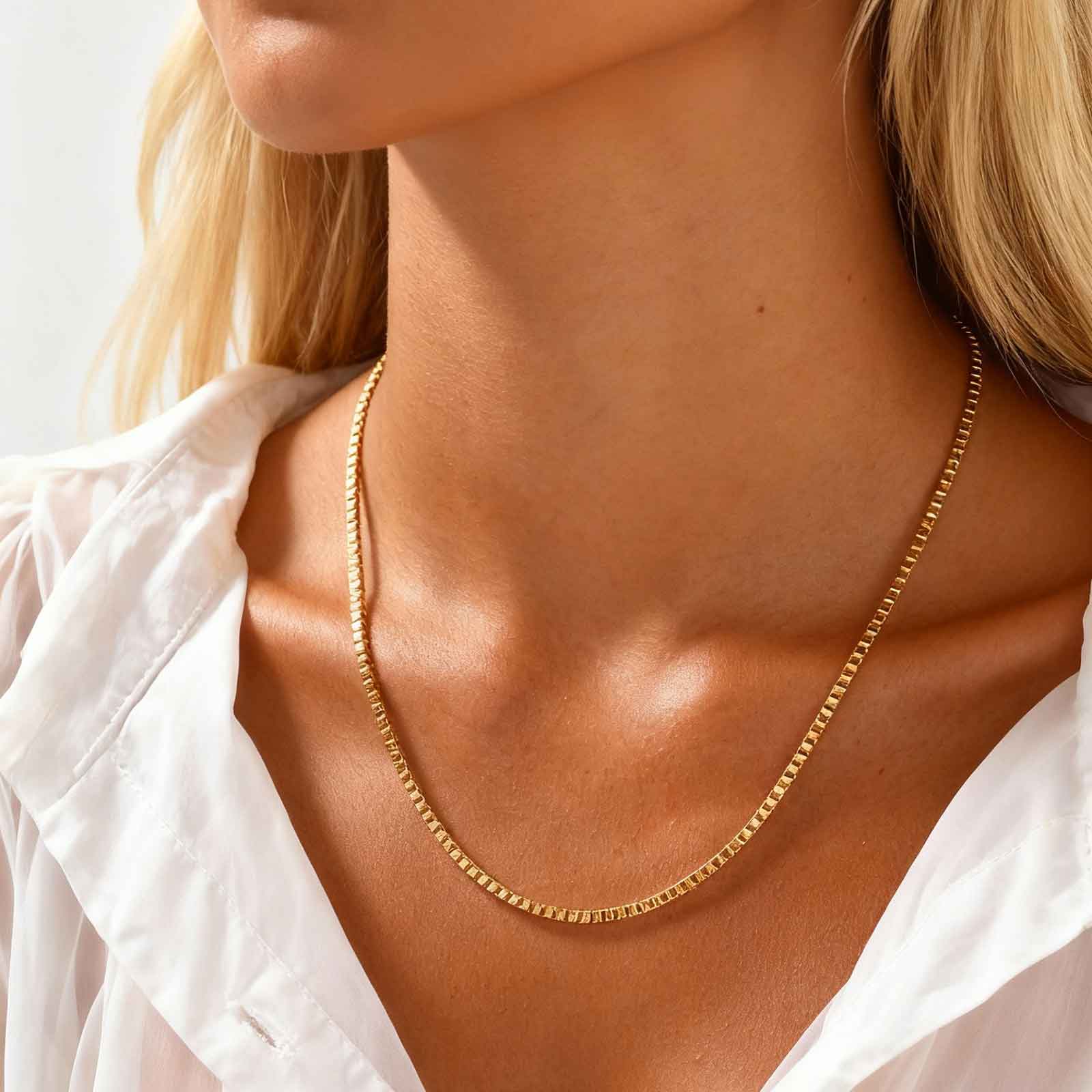 Kalung Rantai Tipis 1/2/3MM un - Cuban Link Chain 12Mm ulasan dan harga