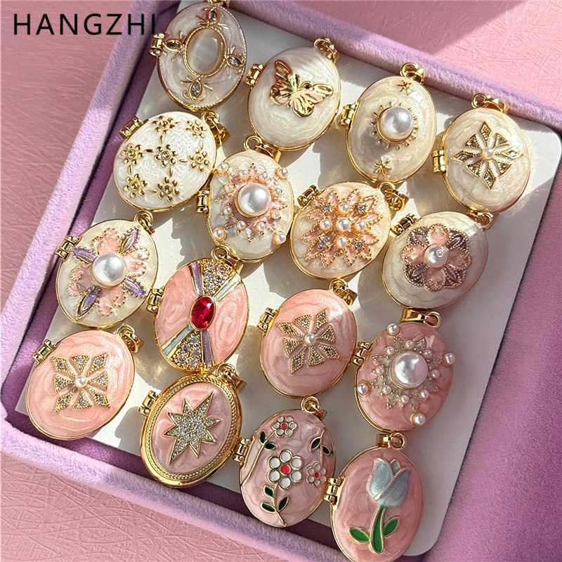 Kalung Liontin Bingkai Foto Ov - Heart Locket Necklace Photo ulasan dan harga