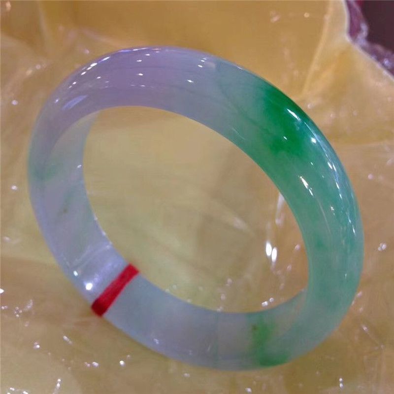 Jadeite Ungu Alami, Tekstur Se - Bracelets ulasan dan harga