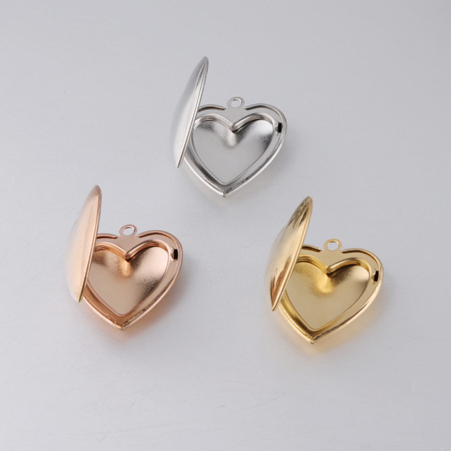 Fnixtar Liontin Liontin Lionti - Heart Locket Necklace Photo ulasan dan harga