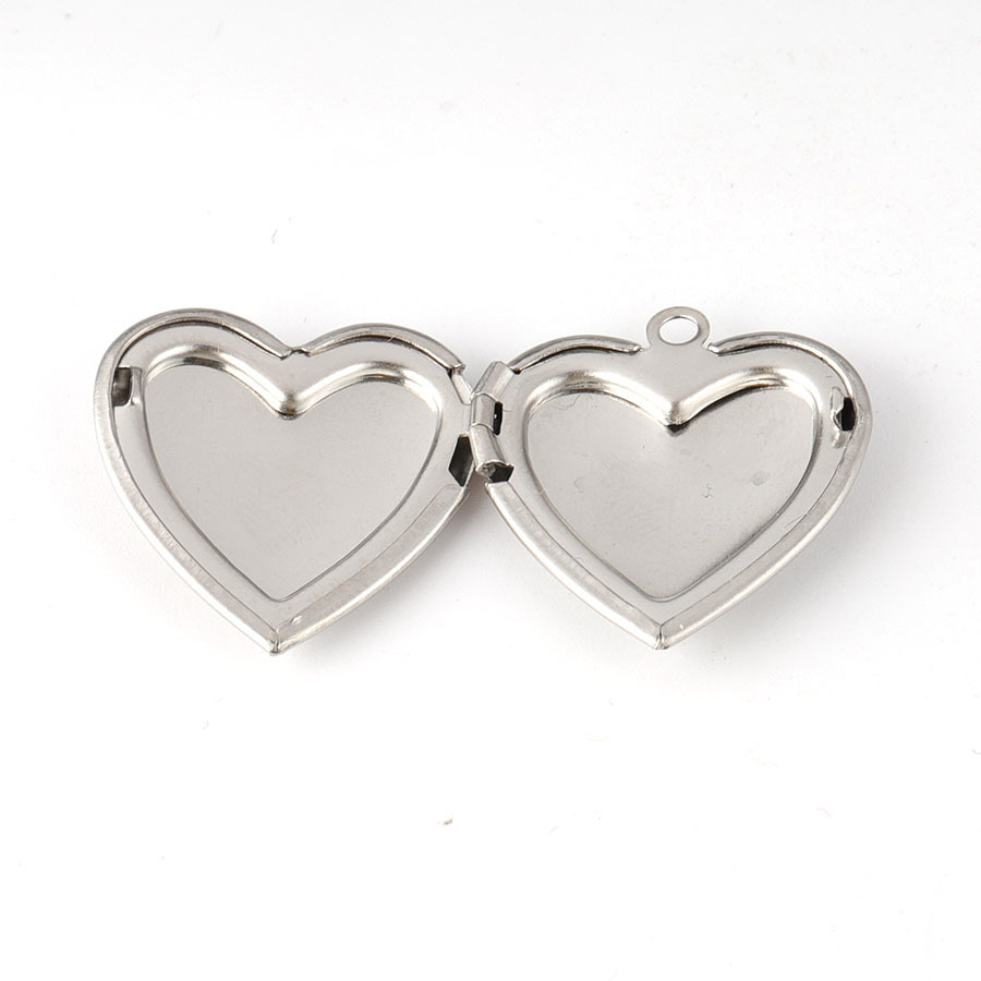 Fnixtar Liontin Liontin Lionti - Heart Locket Necklace Photo ulasan dan harga